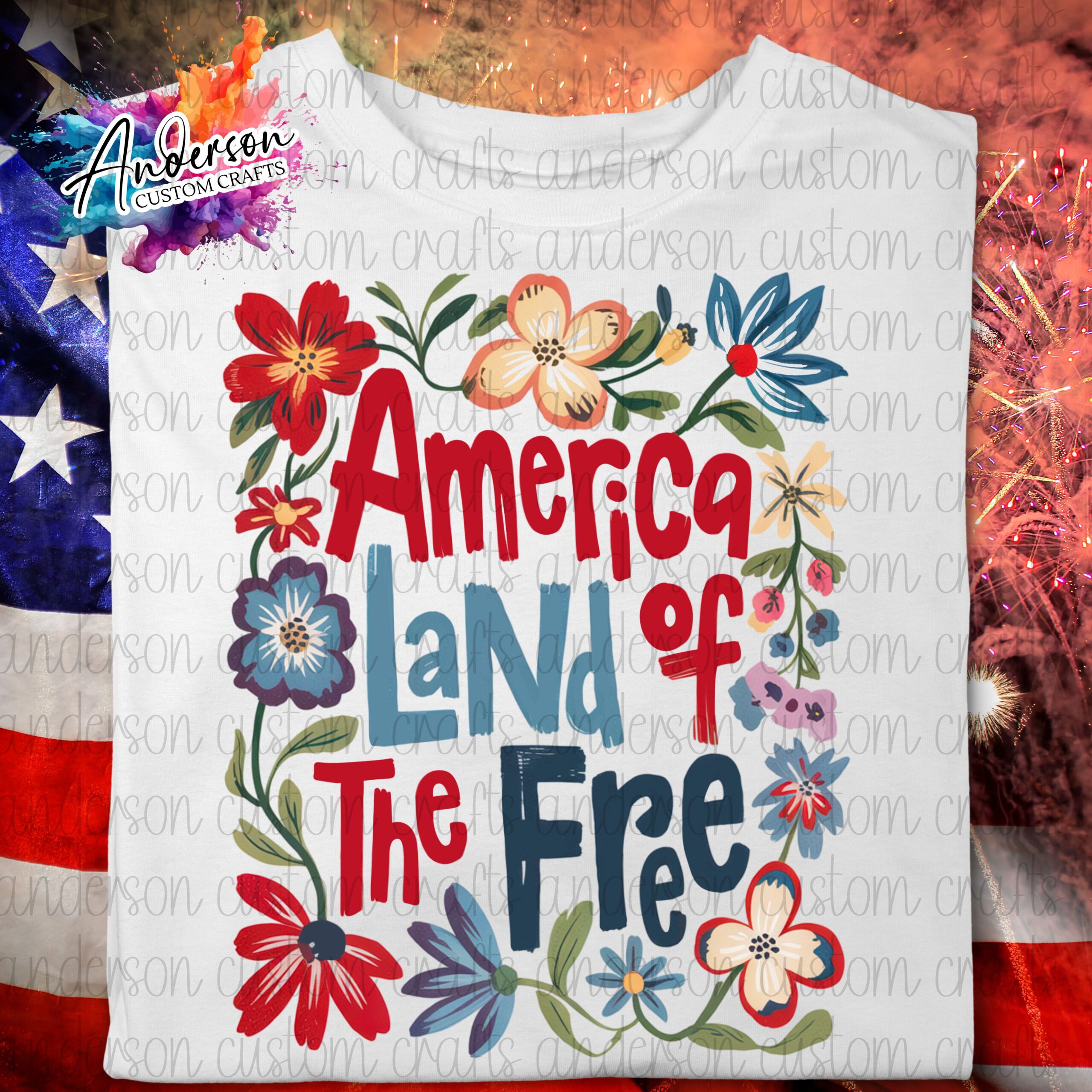 America Land of the Free T-Shirt
